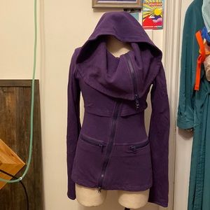 Extra-small purple old school lululemon sweater. Long.